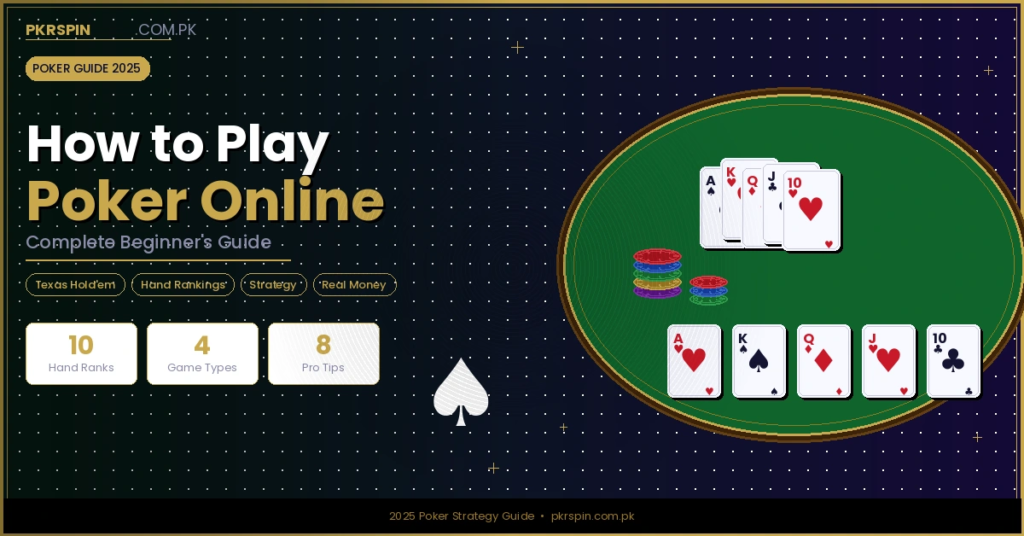 How to Play Poker Online: Beginner's Complete Guide