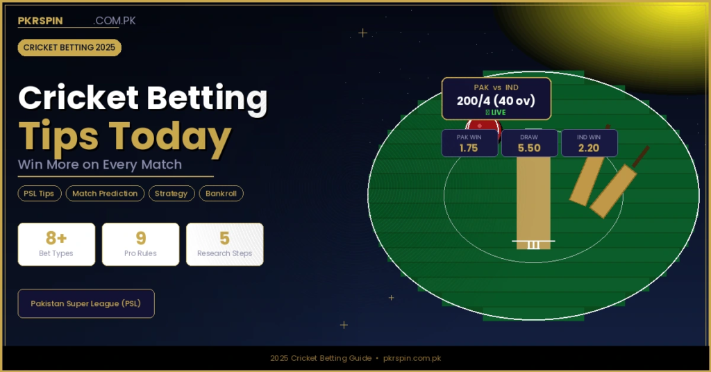 Cricket Betting Tips Today: Win More on Every Match